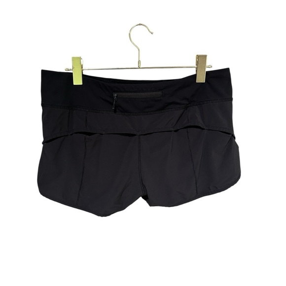 Lululemon Speed Short *4-way Stretch 2.5" in Black, Size 10 W7578S - Picture 7 of 10